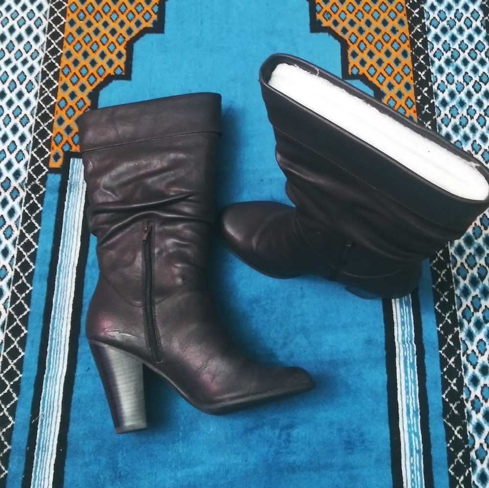 🌈✨ Scarlett Brown Ana Boots